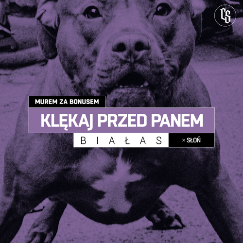 Album cover art for "Klękaj przed panem" by Białas & Słoń (POL)