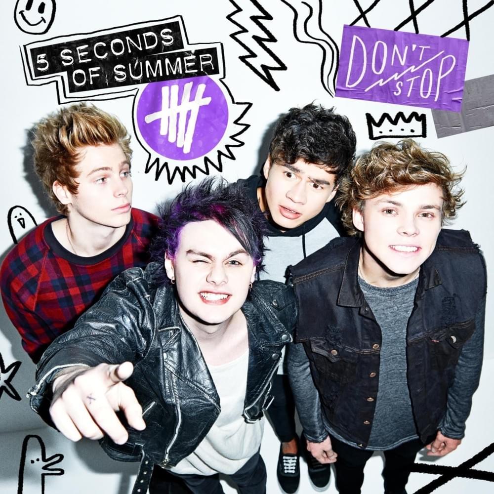 Album cover art for "Wrapped Around Your Finger" by 5 Seconds of Summer