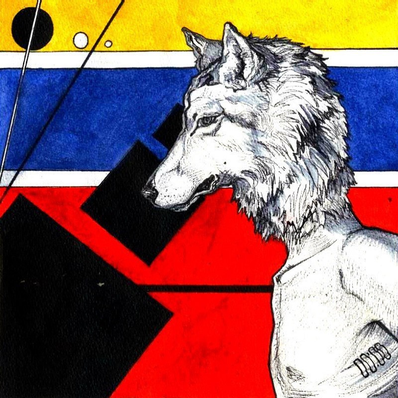 Album cover art for "00-00. Волк среди нас (The Wolf Among Us)" by Walkie