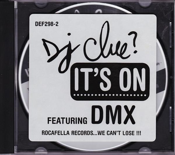 Album cover art for "It’s On" by DMX
