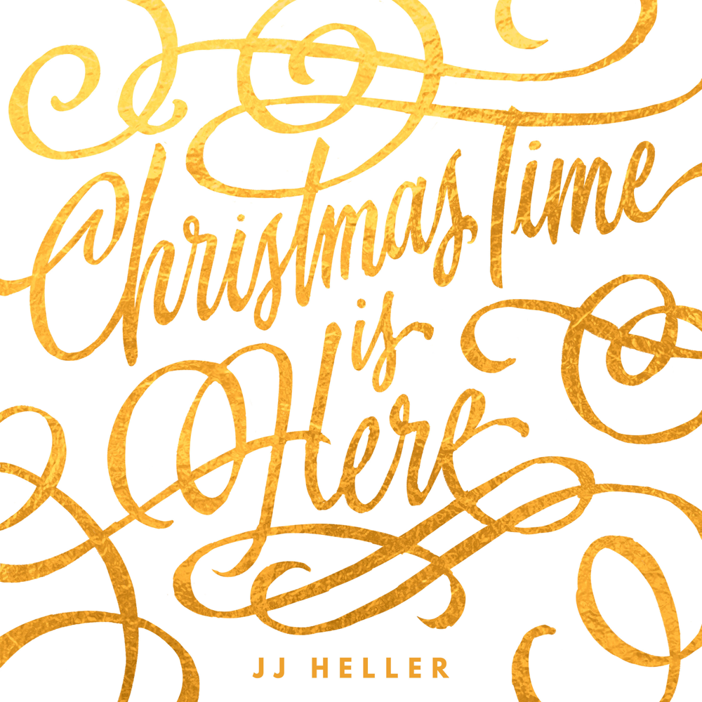 Album cover art for "Christmas Time Is Here" by JJ Heller