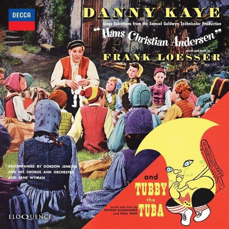 Album cover art for "Inchworm" by Danny Kaye