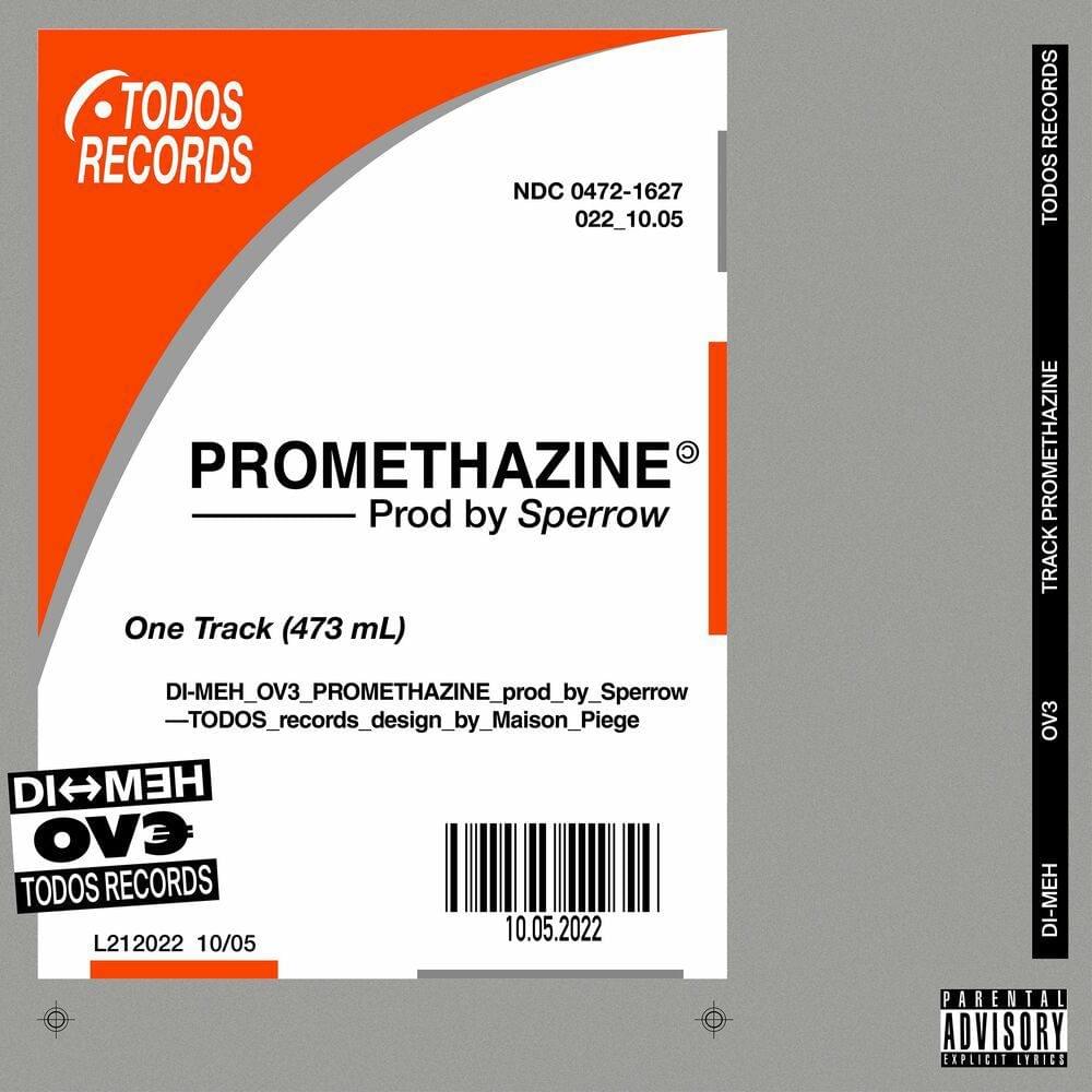 Album cover art for "Promethazine" by Di-Meh