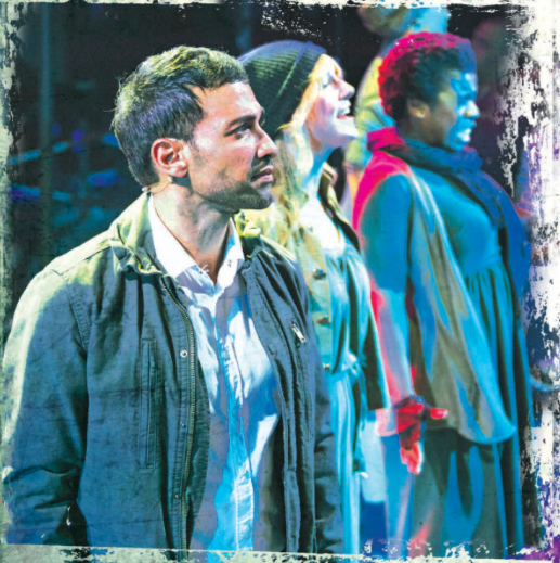 Album cover art for "City At Sleep" by Victoria Platt & Leslie Odom Jr. & Haaz Sleiman & Jennifer Damiano