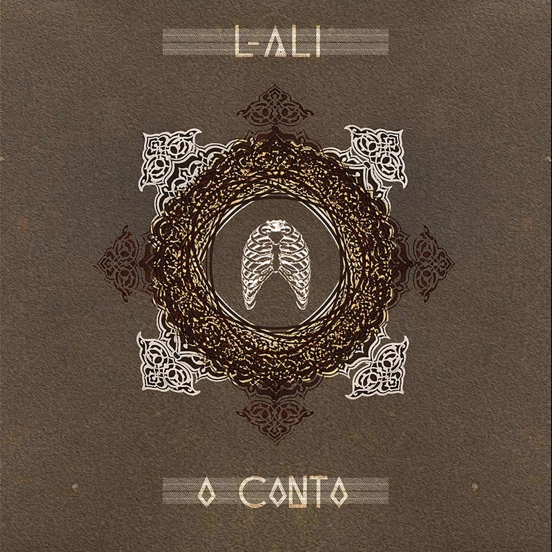 Album cover art for "Centopeias" by L-ALI (PRT)