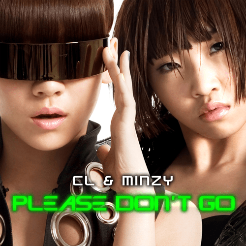 Album cover art for "Please Don’t Go" by 2NE1