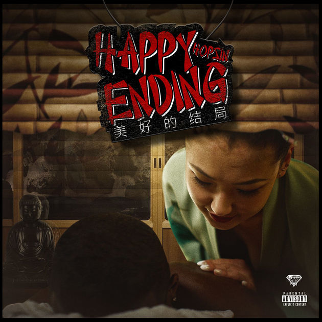 Album cover art for "Happy Ending" by Hopsin