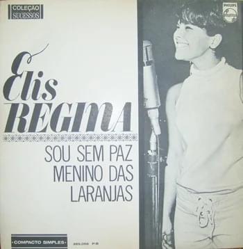 Album cover art for "Menino das laranjas" by Elis Regina