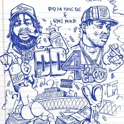 Album cover art for "DD4" by Rio Da Yung OG