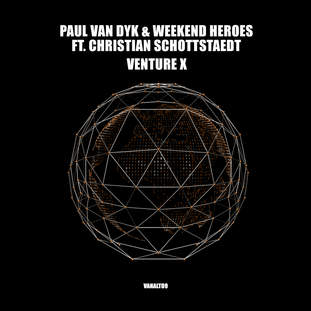 Album cover art for "VENTURE X" by Paul van Dyk & Christian Schottstaedt