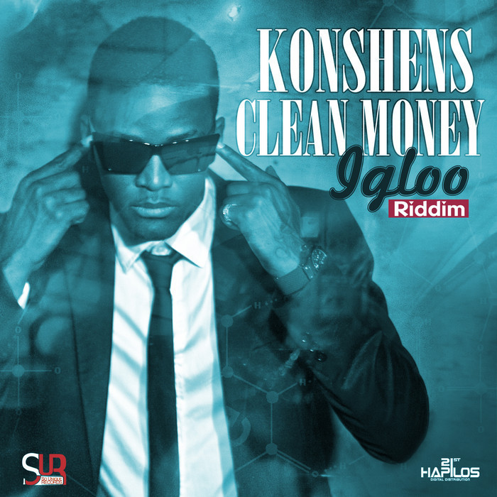 Album cover art for "Clean Money" by Konshens