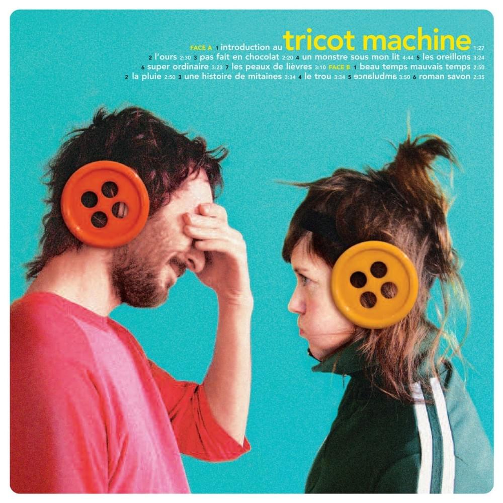 Album cover art for "L’ours" by TRICOT MACHINE