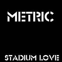 Album cover art for "Stadium Love" by Metric