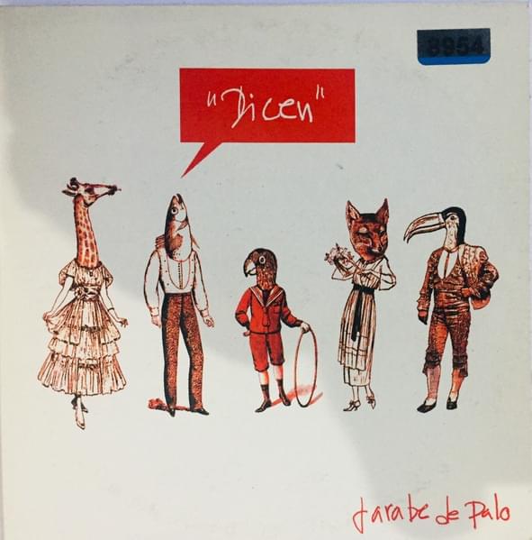 Album cover art for "Dicen" by Jarabe de Palo
