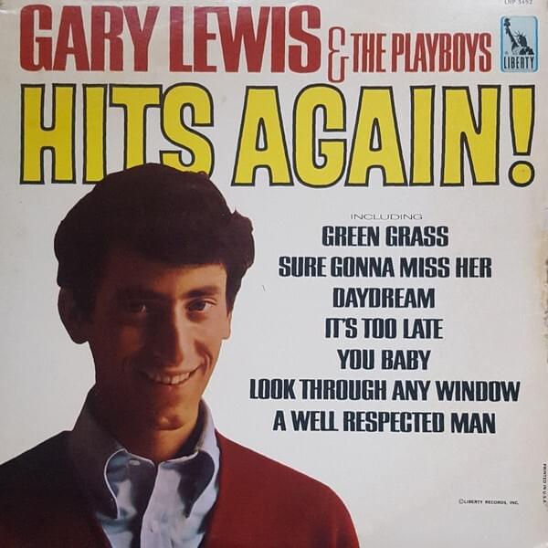 Album cover art for "Look Through Any Window" by Gary Lewis & The Playboys