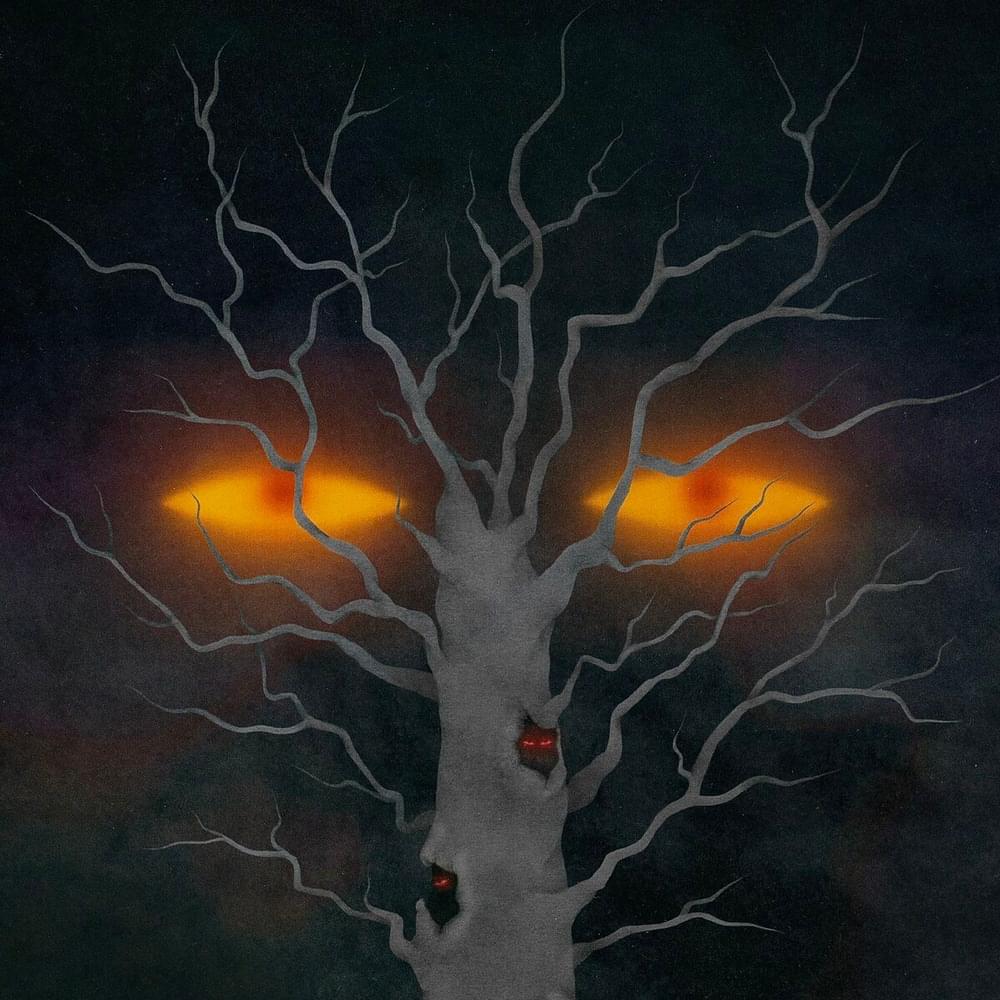 Album cover art for "Тёмные места (Dark Places)" by Наадя (Naadia) & Иван Калашников (Ivan Kalashnikov)