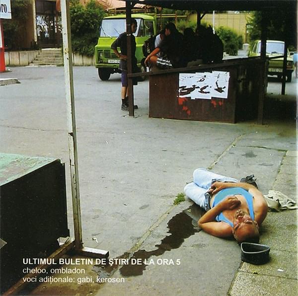 Album cover art for "Ultimul buletin de știri de la ora 5" by Paraziții