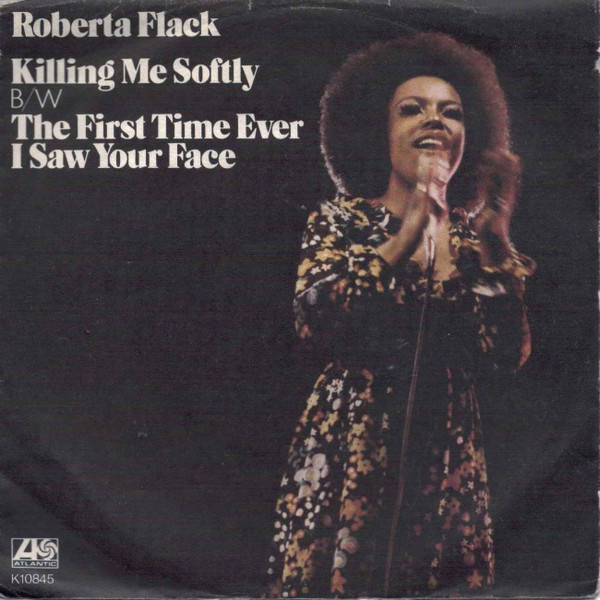 Album cover art for "The First Time Ever I Saw Your Face" by Roberta Flack