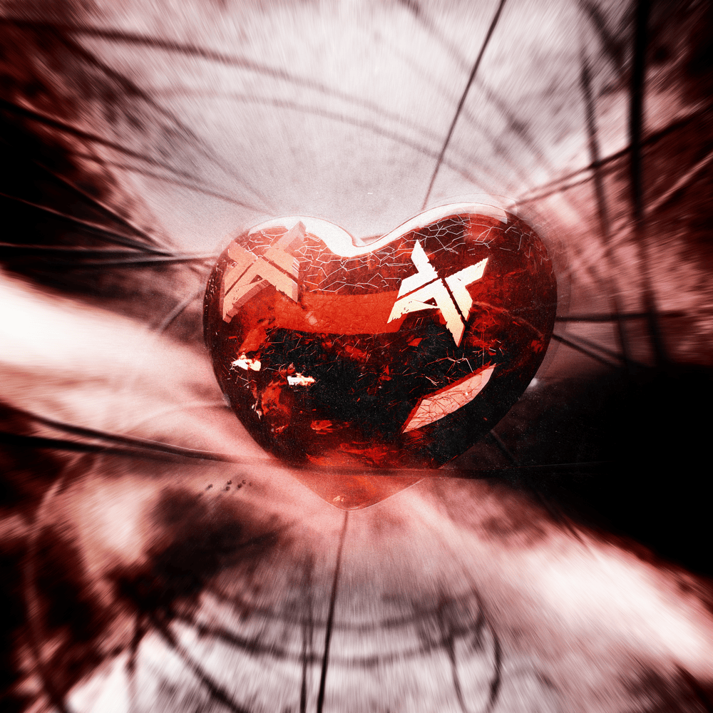 Album cover art for "Сгораю (Burning Up)" by Asper X