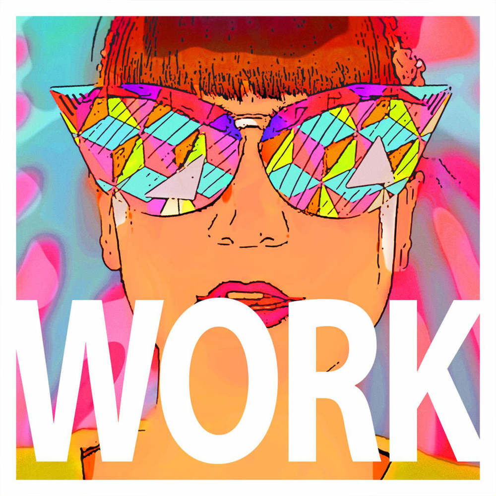 Album cover art for "Work" by Laleh