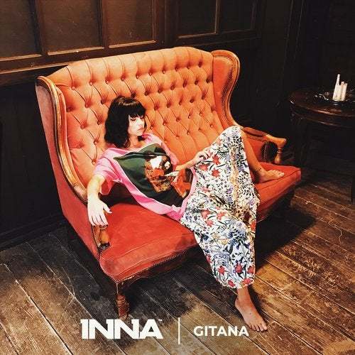 Album cover art for "Gitana" by INNA