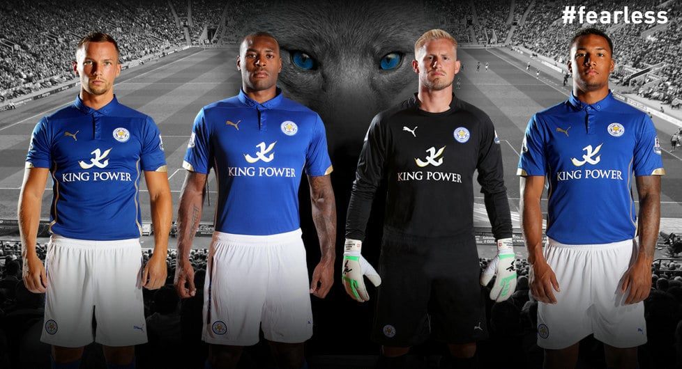 Leicester City 2014/15 Kit by Leicester City