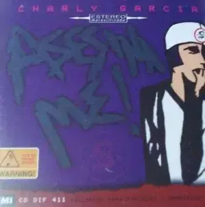 Album cover art for "Asesíname" by Charly García