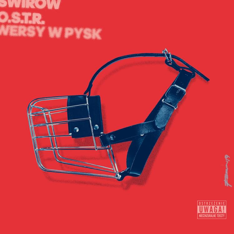 Album cover art for "Wersy w pysk" by O.S.T.R.