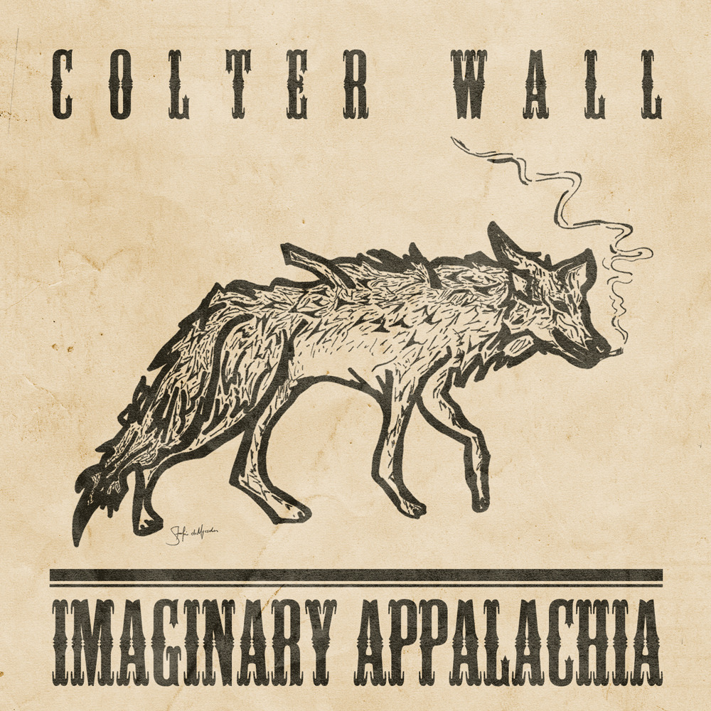 Album cover art for "Sleeping on the Blacktop" by Colter Wall