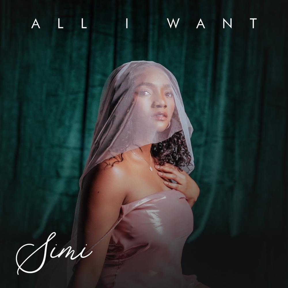 Album cover art for "All I Want" by Simi