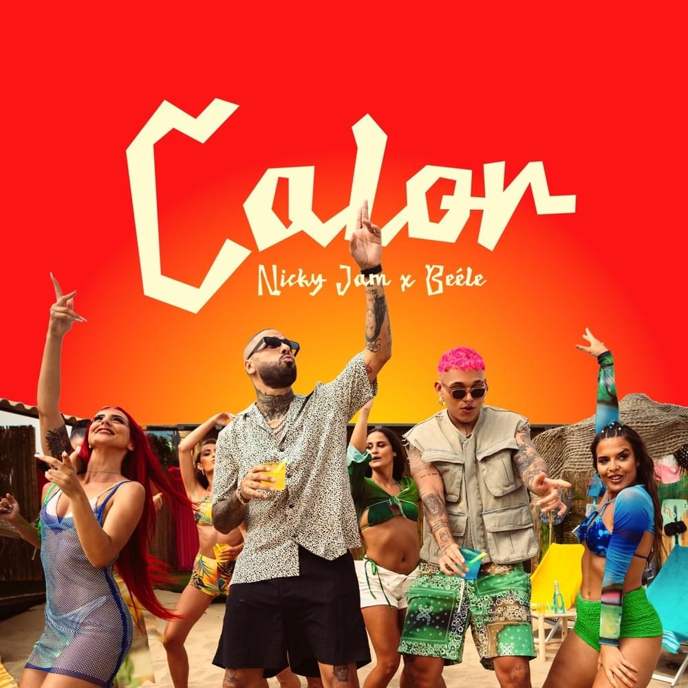 Album cover art for "Calor" by Nicky Jam