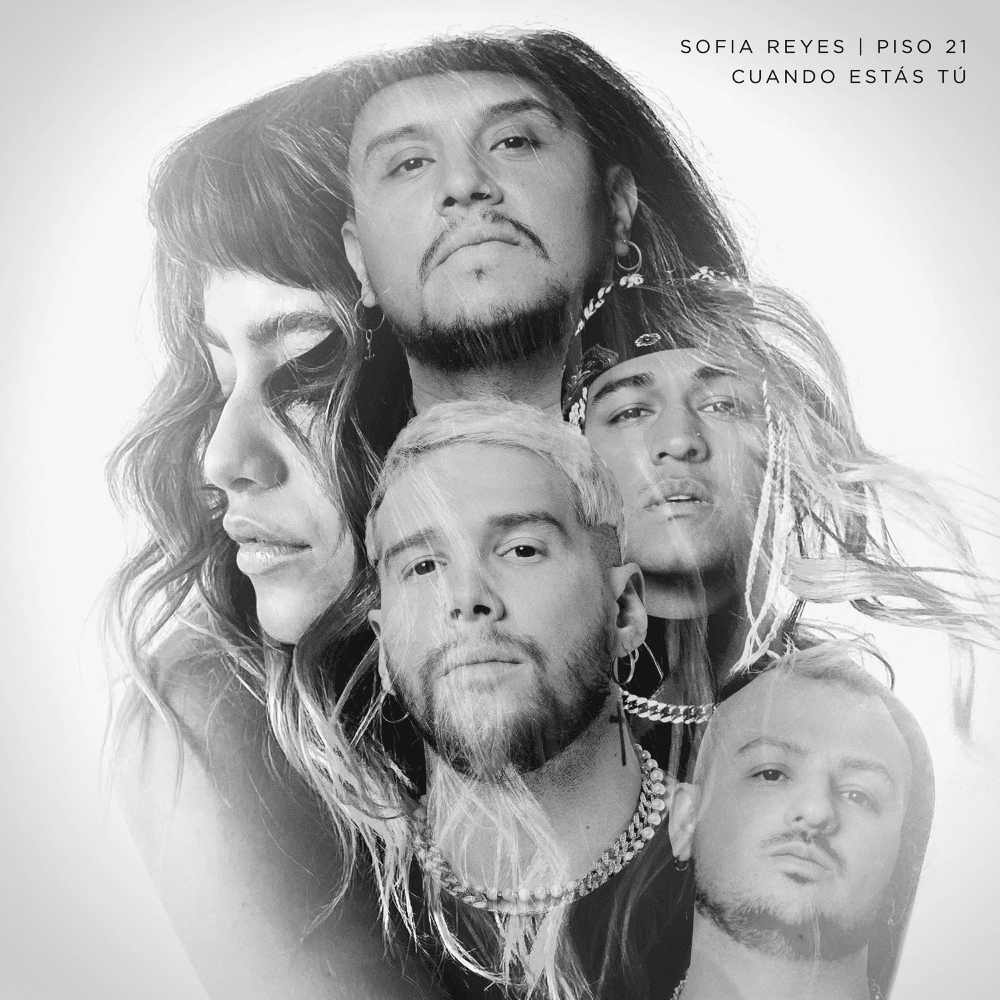 Album cover art for "Cuando Estás Tú" by Sofía Reyes