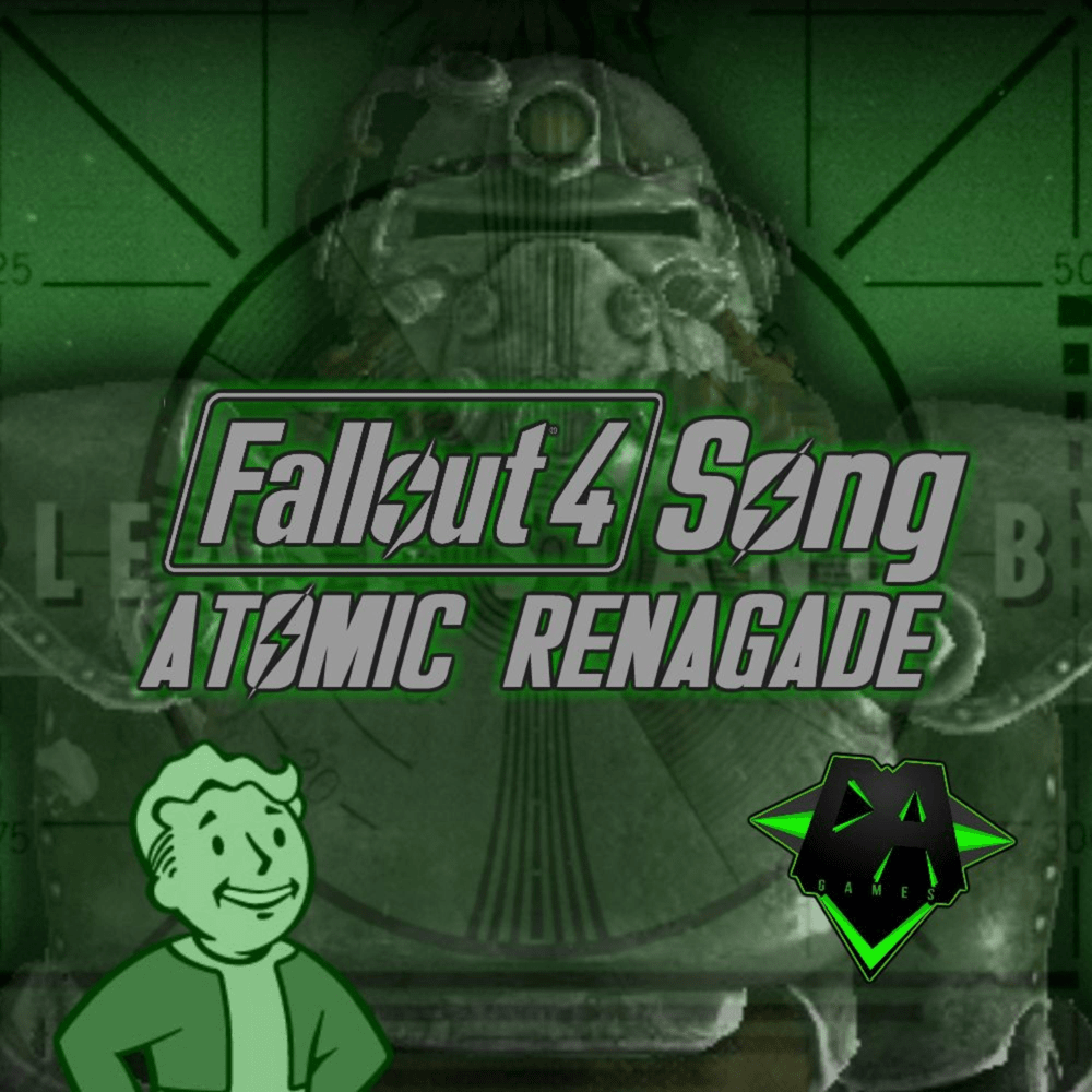 Album cover art for "Atomic Renegade" by DAGames