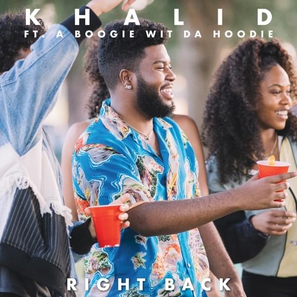 Album cover art for "Right Back (Remix)" by Bravo Hits & A Boogie wit da Hoodie