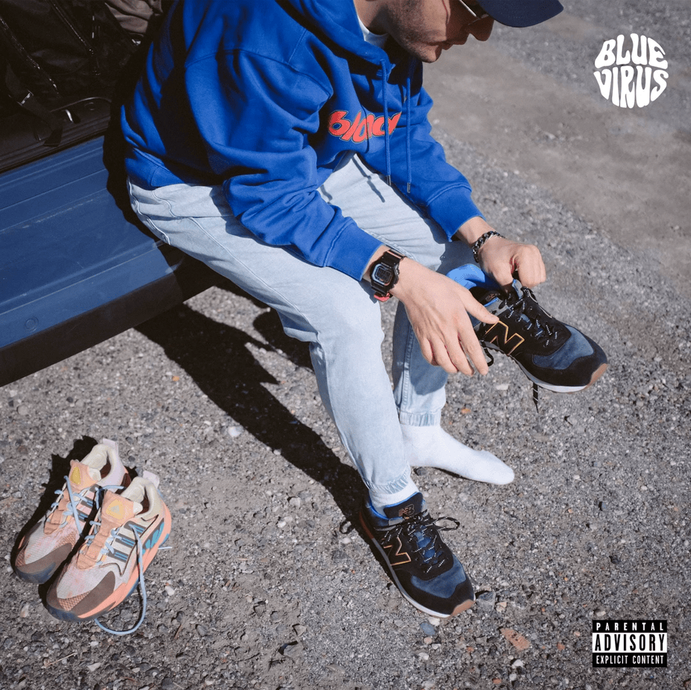 Album cover art for "Basta così" by Blue Virus