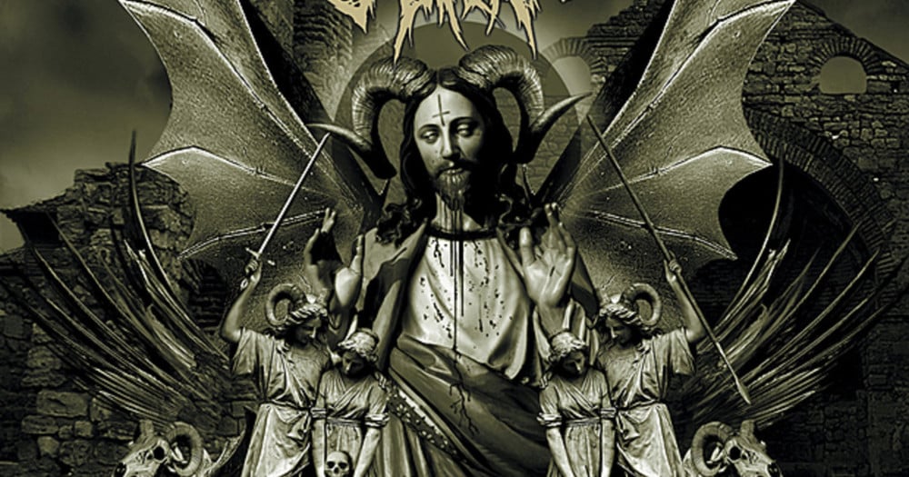 Album cover art for "The False Prophet" by Thy Art Is Murder
