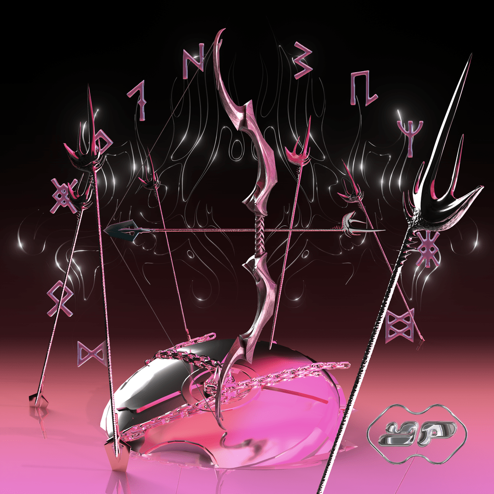 Album cover art for "Heartbeat" by yunè pinku