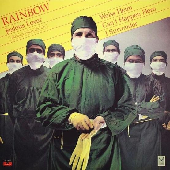 Album cover art for "Jealous Lover" by Rainbow