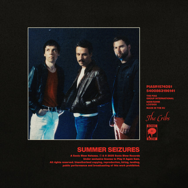 Album cover art for "Summer Seizures" by The Cribs