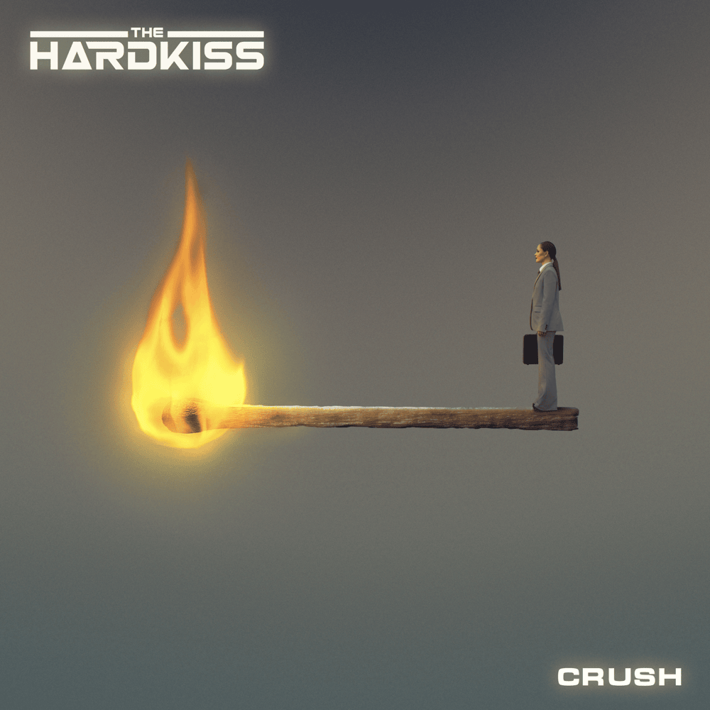 Album cover art for "Crush" by THE HARDKISS