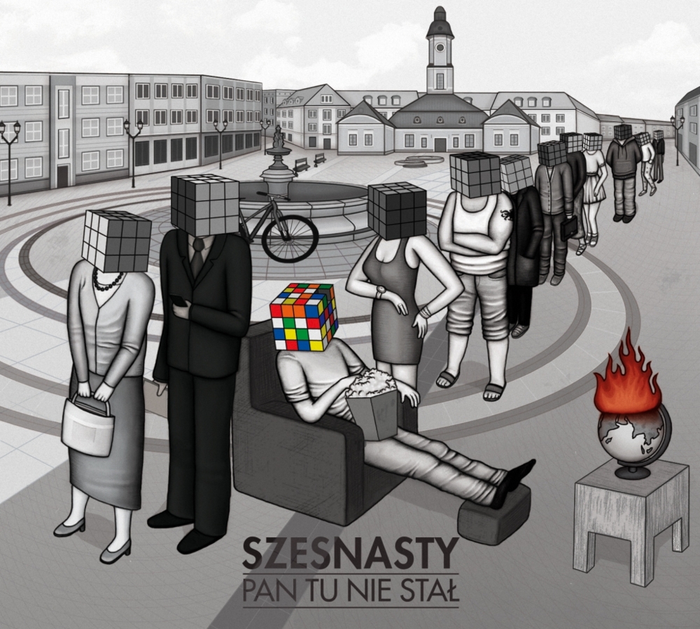 Album cover art for "Pan tu nie stał" by Szesnasty