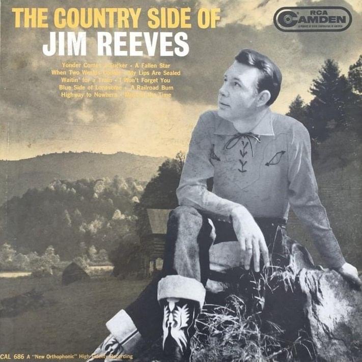 Album cover art for "Blue Side of Lonesome" by Jim Reeves