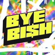 Album cover art for "Bye Bish" by Nova Rockafeller