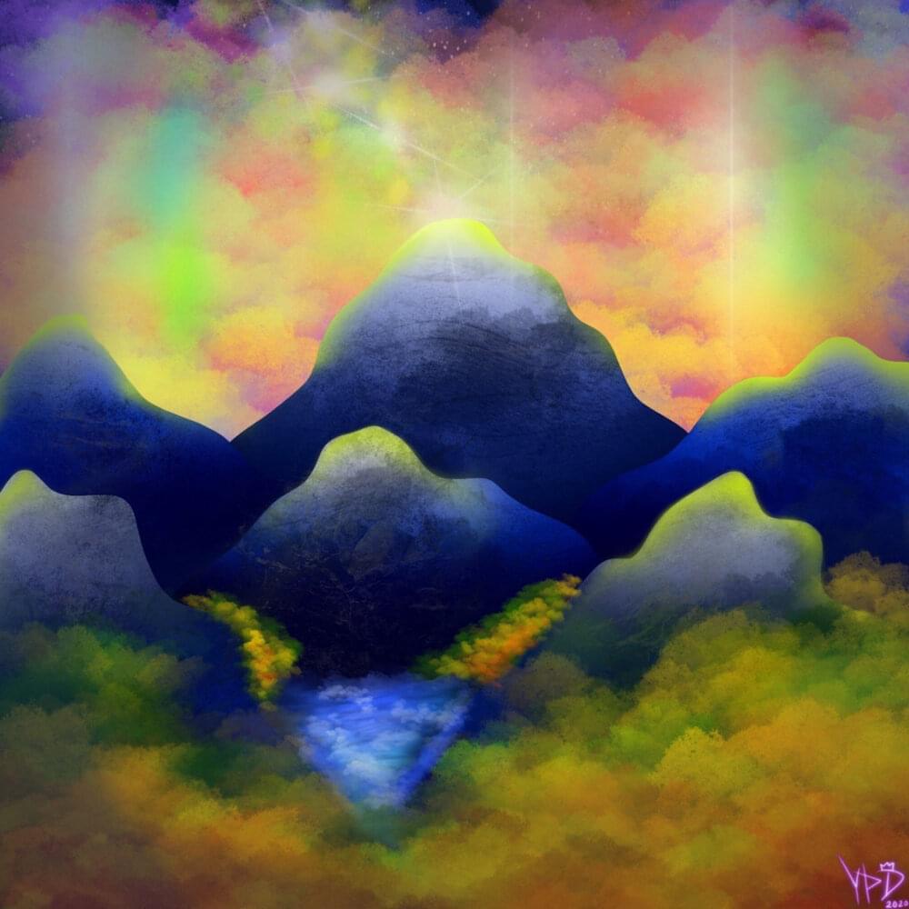 Album cover art for "A Walk with water" by YourPetDino