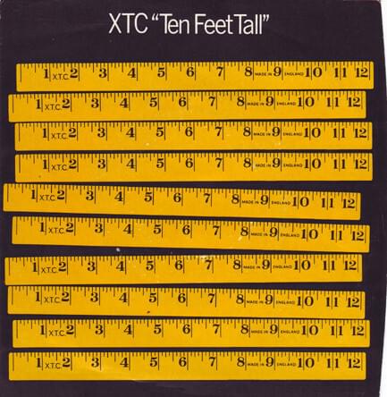 Album cover art for "Ten Feet Tall" by XTC