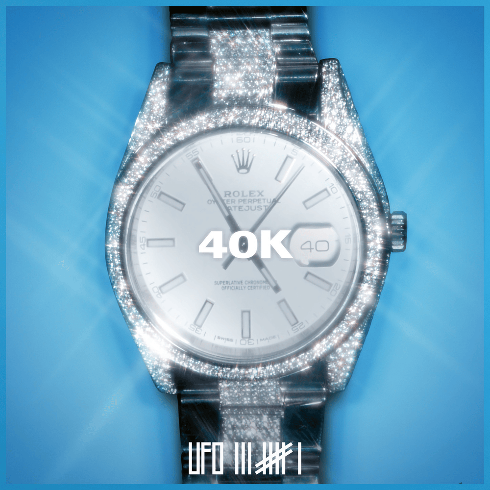 Album cover art for "40K" by Ufo361