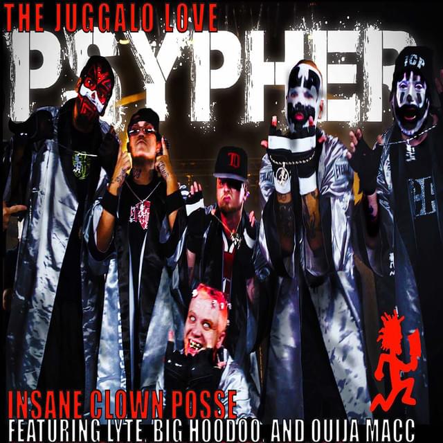 Album cover art for "Psypher ’17 (Juggalo Love)" by Insane Clown Posse & Ouija Macc & Lyte & Big Hoodoo