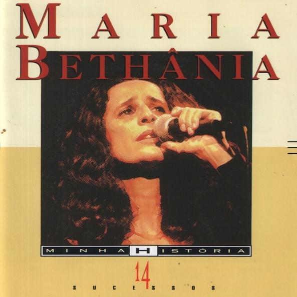 Album cover art for "Tocando em Frente" by Maria Bethânia