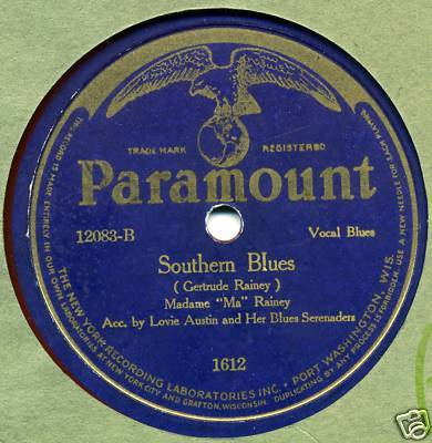 Album cover art for "Southern Blues" by Ma Rainey
