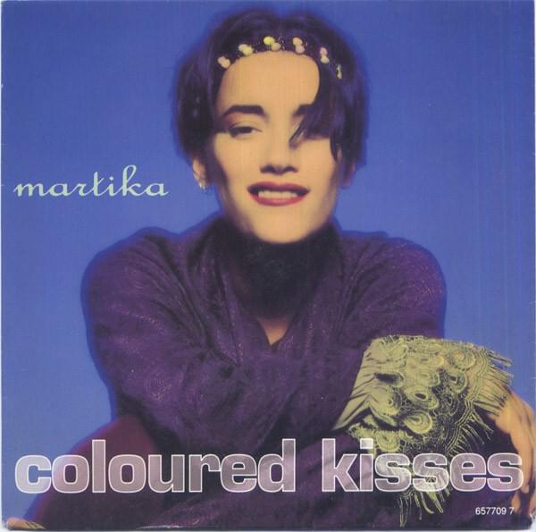 Album cover art for "Coloured Kisses" by Martika